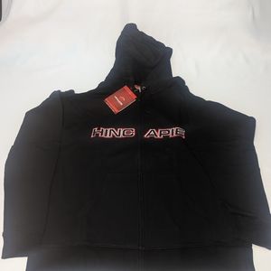 Hincapie Size Large Cycling L/S Sportswear Hoodie Hood Jacket USA CA MSRP $80 BN